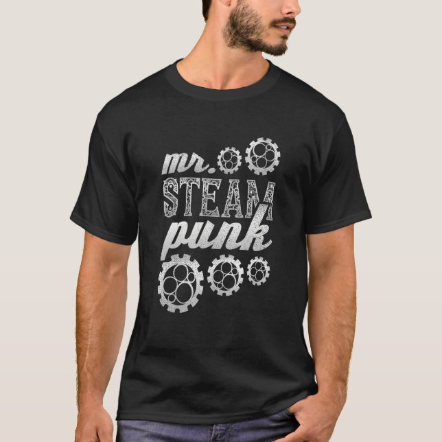 Camiseta Sr. Steampunk (Frente)