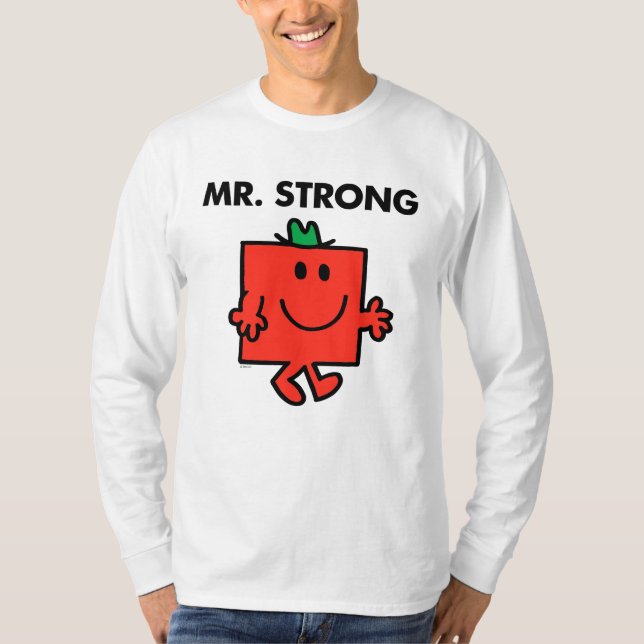 Camiseta Sr. Strong Waving Hello (Frente)