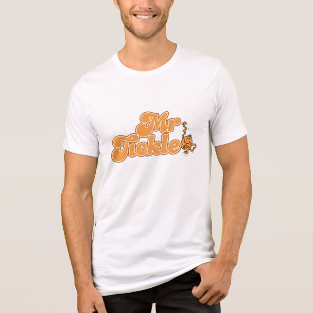 Camiseta Sr. Tickle | Alô de onda longa (Frente)