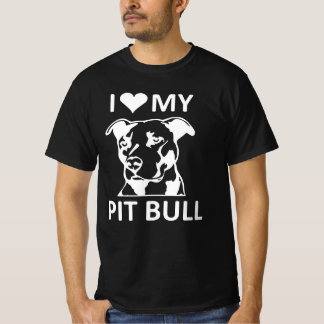 Camiseta Sr. Worldwide I Love Pitbull
