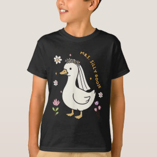 Camiseta Sra. Bobo Goose Bride Para Ser Mães De Noite De Ca
