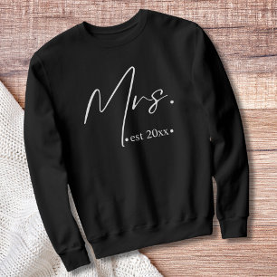 Camiseta Sra. criada Newlywing ou Noivado