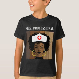 Camiseta Sra Grau Profissional de Enfermagem Profissão Enfe