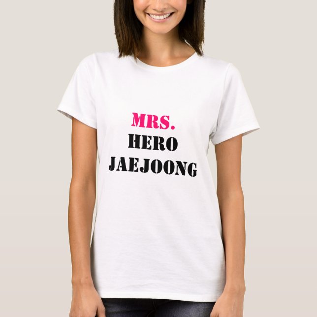 CAMISETA SRA., HERÓI JAEJOONG (Frente)