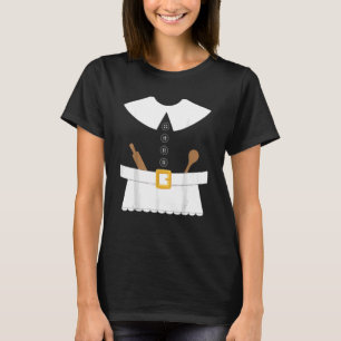 Camiseta Sra. Pilgrim Matching Thanksanding Casais Figurume