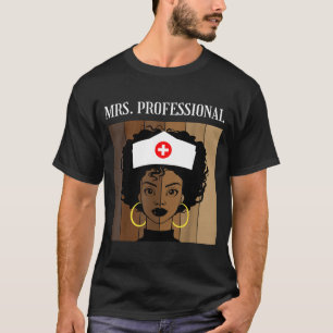 Camiseta Sra Profissão Enfermeira Grau Enfermagem Profissio