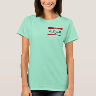 Camiseta Sra. Reynolds