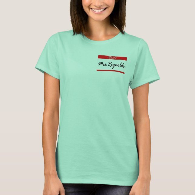 Camiseta Sra. Reynolds (Frente)