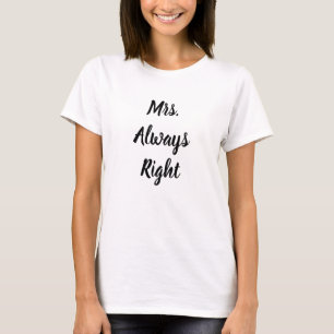 Camiseta Sra. Sempre Certa