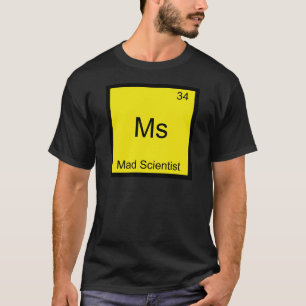 Camiseta Sra - Símbolo de Elemento de Química Divertida Cie