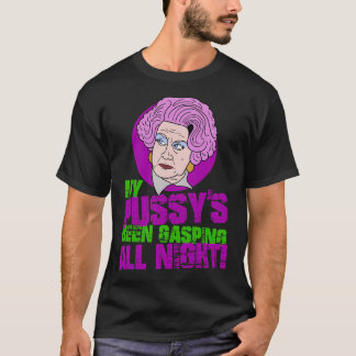 Camiseta Sra. Slocombe Meu Gatinho Estava Sem Fôlego a Noit