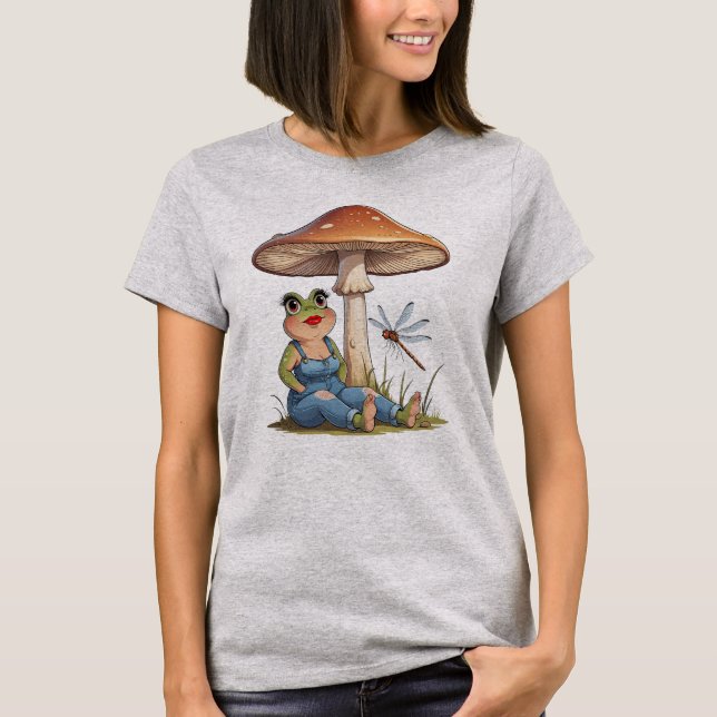 Camiseta Sra Toad & Dragonlet (Frente)