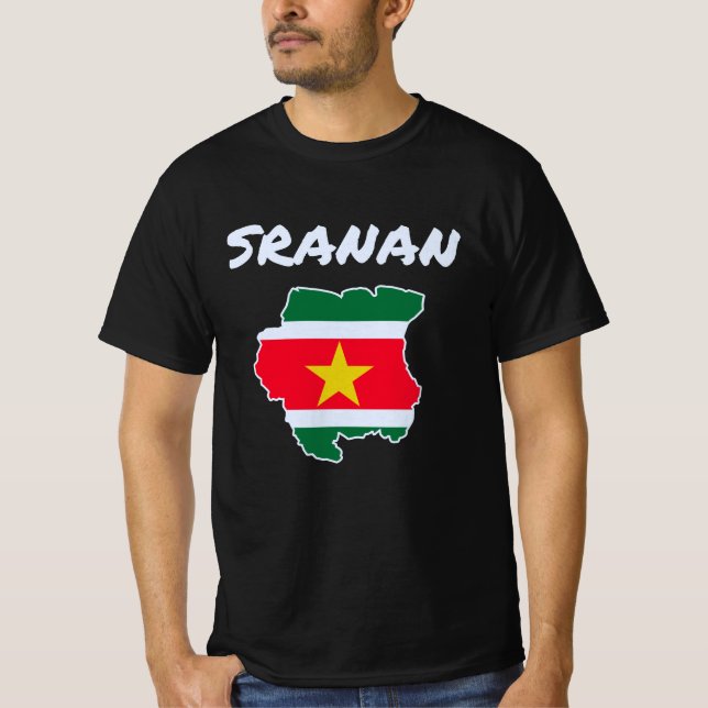 Camiseta Sranã (Suriname) (Frente)