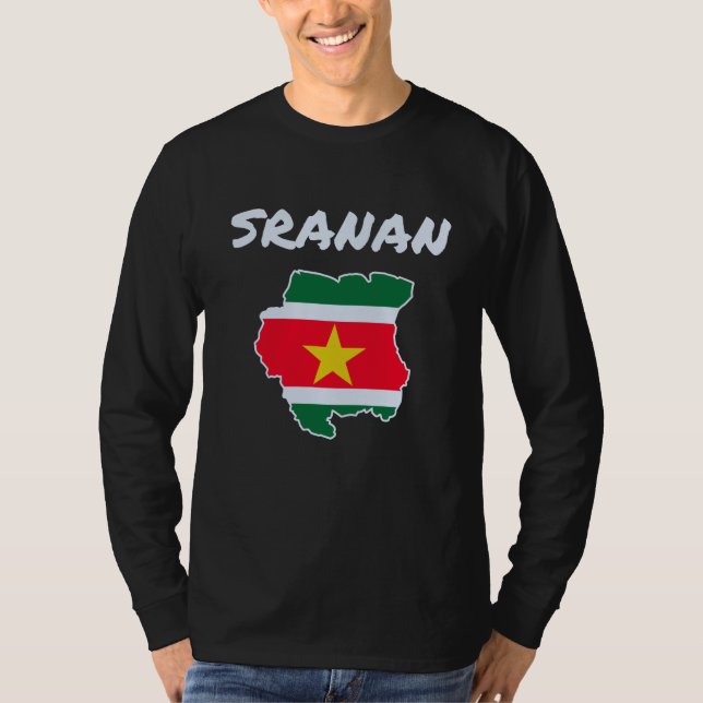 Camiseta Sranã (Suriname) (Frente)