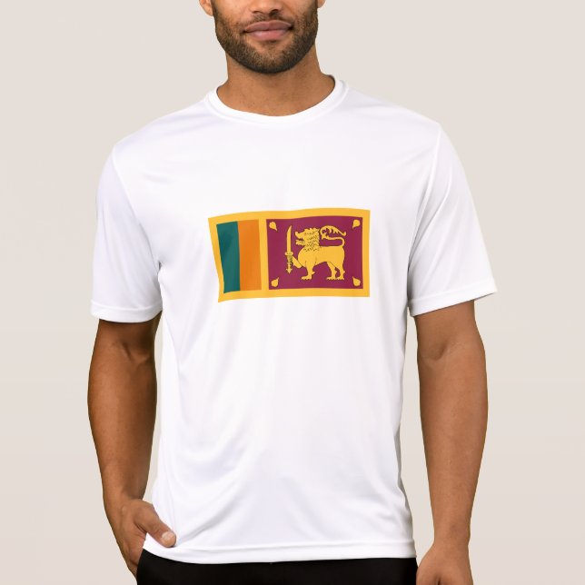 Camiseta Sri Lanka Flag (Frente)