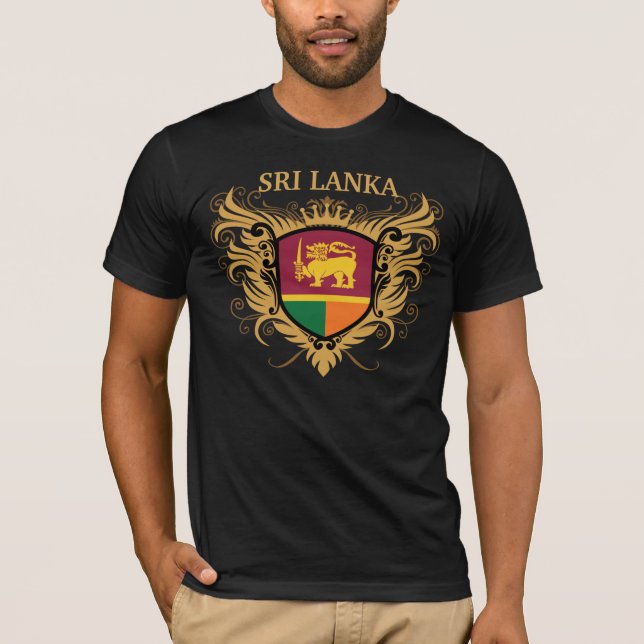 Camiseta Sri Lanka [personalize] (Frente)
