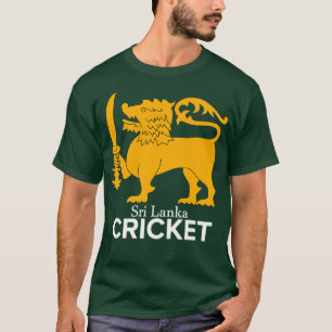 Camiseta Sri Lankan Cricket Fan Desing