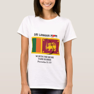 Camiseta SRI LANKAN MOM Mais Do Que Rubies PROVISÕES 31