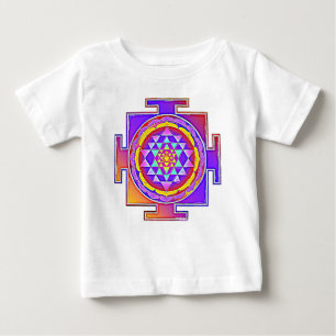 Camiseta Sri Yantra - Design do Símbolo do Hinduísmo 1