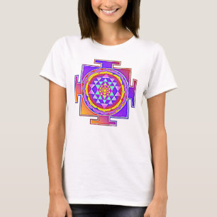 Camiseta Sri Yantra - Símbolo hinduísmo Design 1