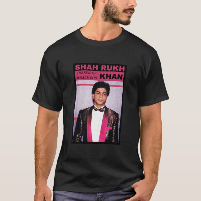 Camiseta SRK | Shahrukh Khan | Shah Rukh Khan | King Khan (Frente)