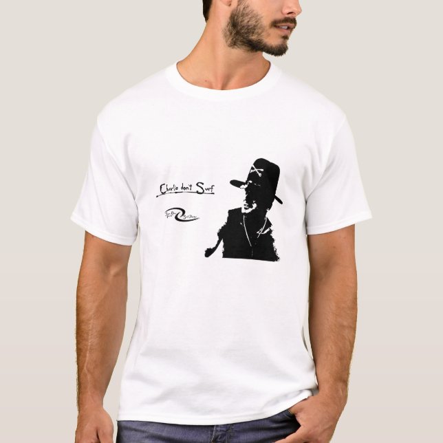 Camiseta SRNSD - Charlie don't surf (Frente)