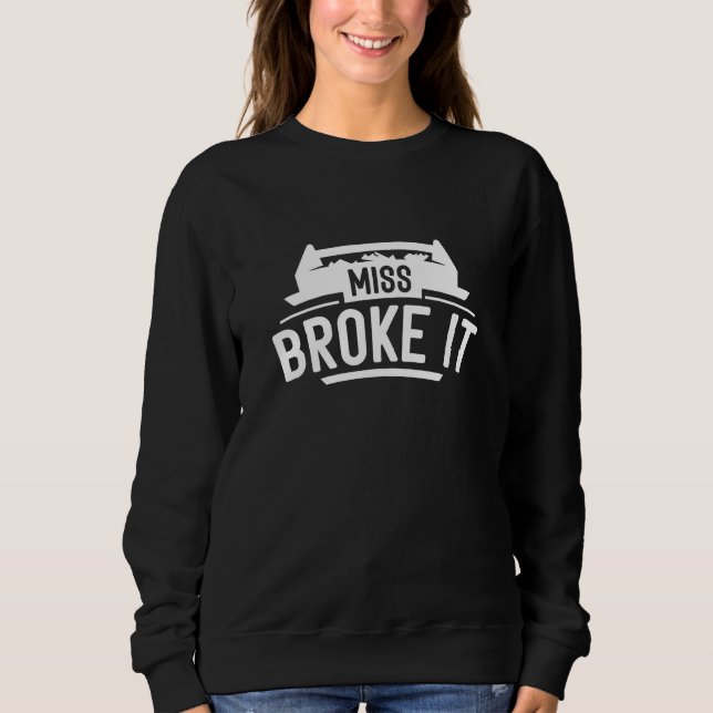 Camiseta Srta. Broke (Frente)