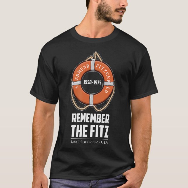 Camiseta Ss Edmund Fitzgerald Lake Superior Iron Ore (Frente)