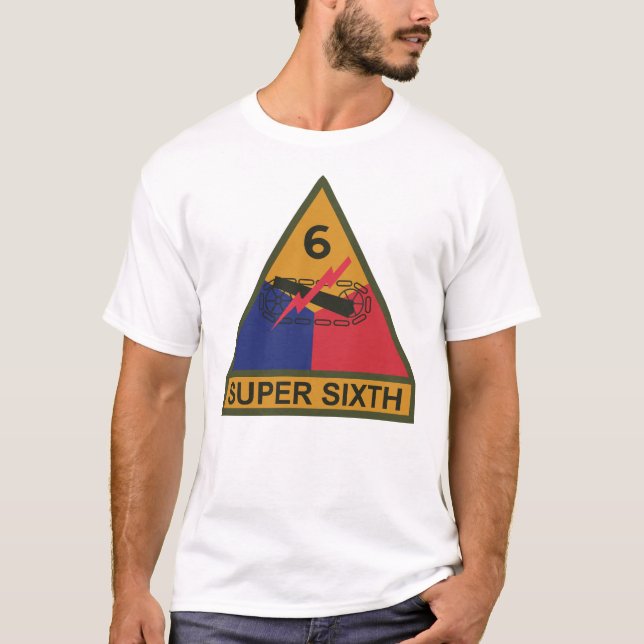 Camiseta SSI - Divisão blindada com 6 com fita de nome (Frente)