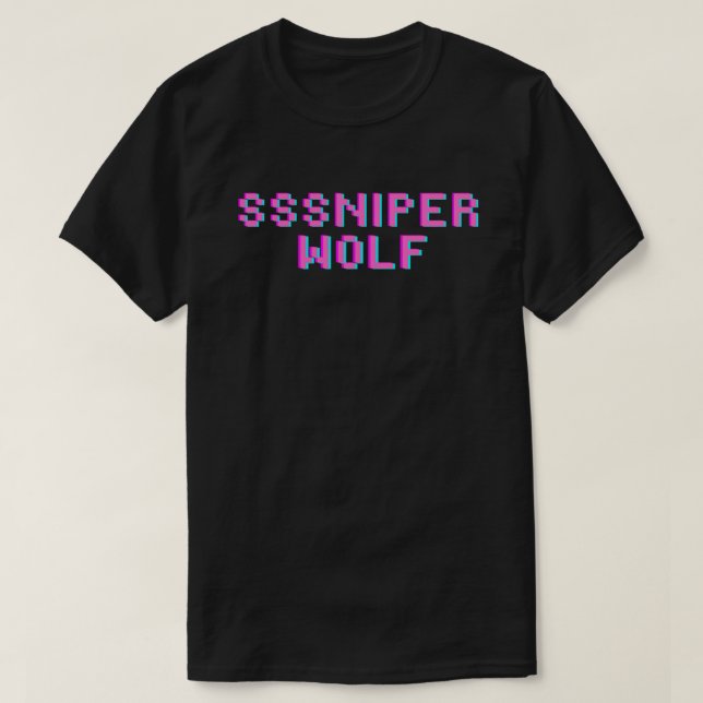 Camiseta SSSniperWolf (3) Clássico (Frente do Design)