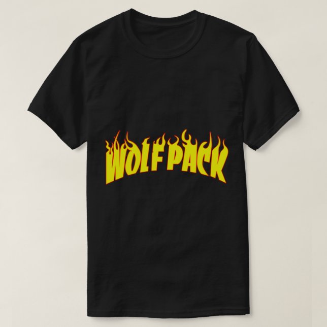 Camiseta SSSniperWolf Merch SSSniperWolf Wolf Pack Essentia (Frente do Design)
