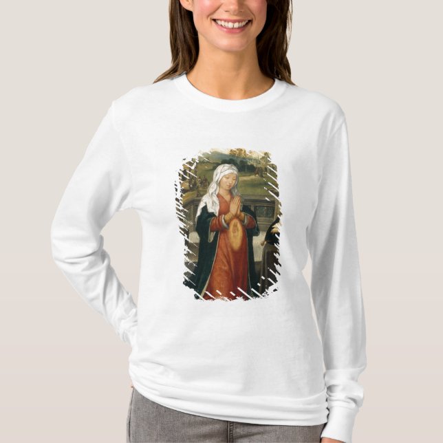 Camiseta St Anne que concebe o Virgin (Frente)