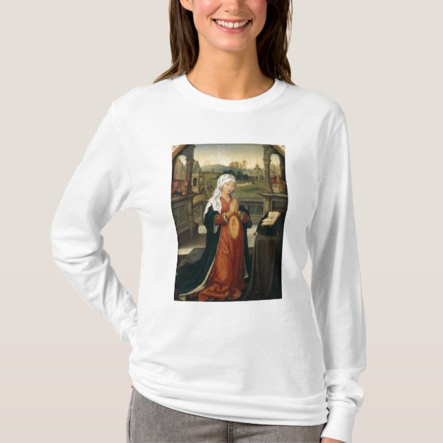 Camiseta St Anne que concebe o Virgin (Frente)