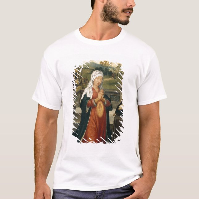 Camiseta St Anne que concebe o Virgin (Frente)
