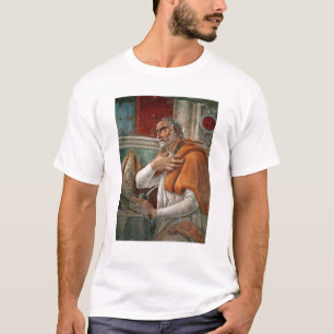 Camiseta St Augustine em sua pilha, c.1480