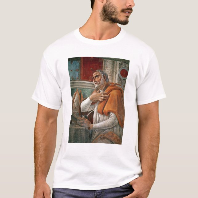 Camiseta St Augustine em sua pilha, c.1480 (Frente)