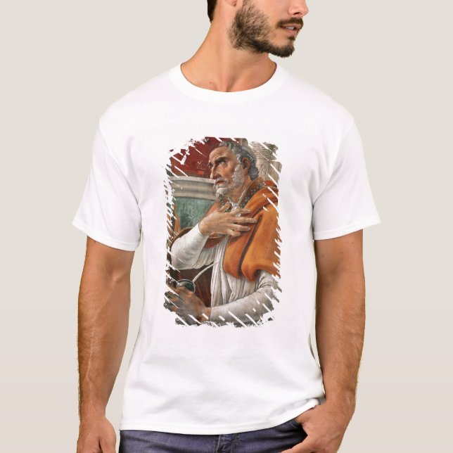 Camiseta St Augustine em sua pilha, c.1480 (Frente)