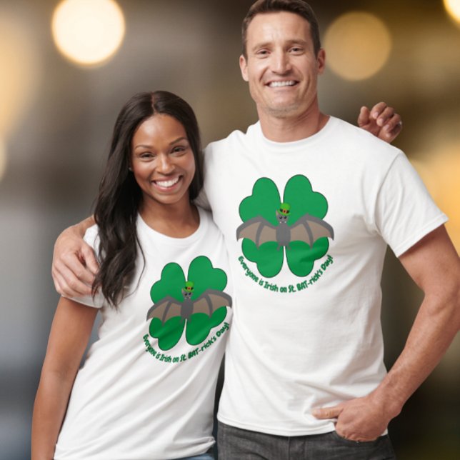 Camiseta St. BAT-ricks Day (Criador carregado)