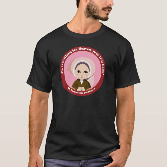Camiseta St. Bernadette Soubirous (Frente)