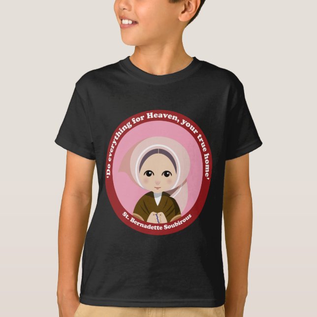 Camiseta St. Bernadette Soubirous (Frente)