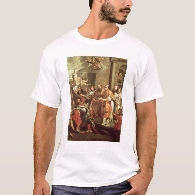 Camiseta St Bernard de Clairvaux e de duque de William X (Frente)