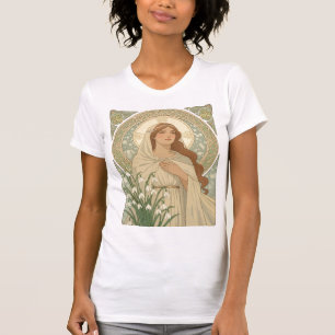 Camiseta St Brigid E Os Galanthus Um Silêncio Contemplativo