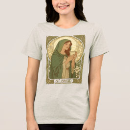 Camiseta St Brígida A Protetora da Produção de Laticínios