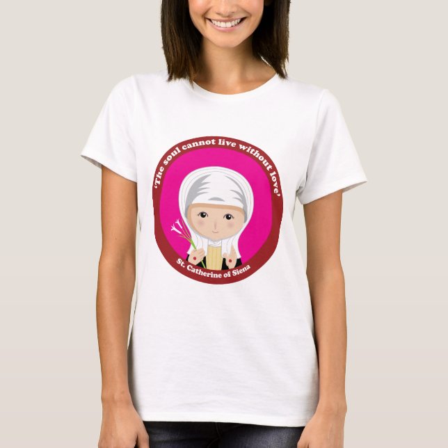 Camiseta St. Catherine de Siena (Frente)