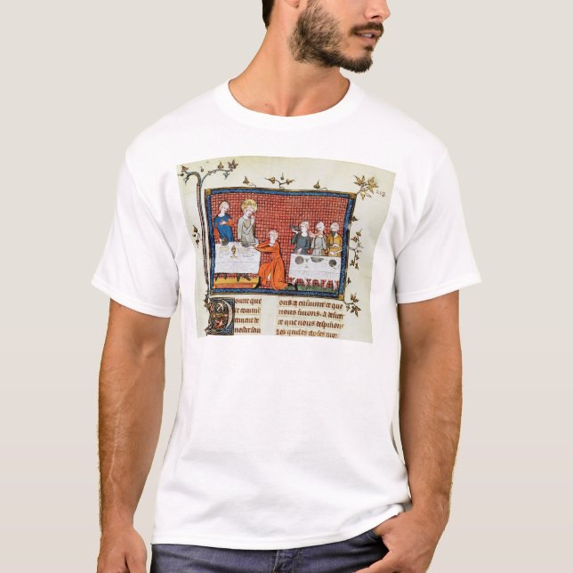 Camiseta St. da alimentação, da "vida e dos milagre de St (Frente)