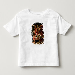 Camiseta St. Diego de Alcala que dá a comida aos pobres
