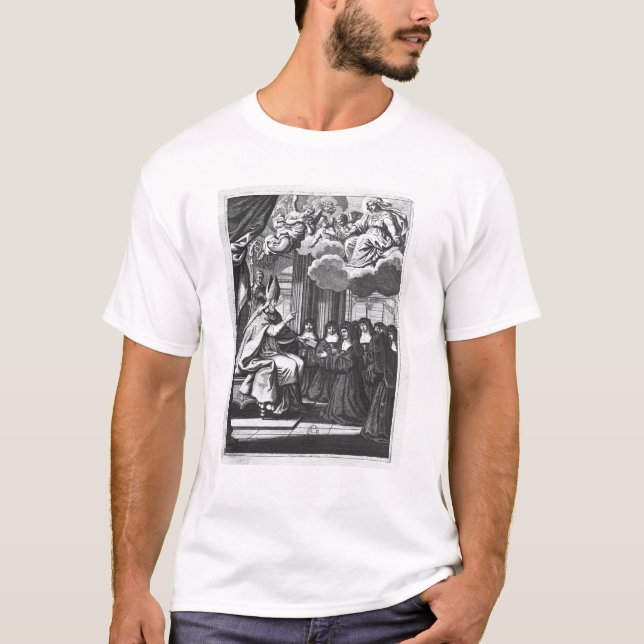 Camiseta St. Francois de Salles Giving a regra (Frente)