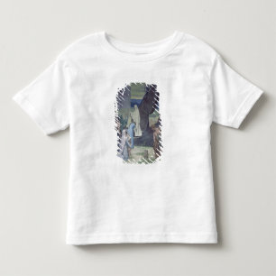 Camiseta St. Genevieve que traz fontes