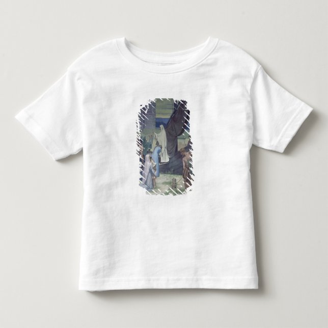 Camiseta St. Genevieve que traz fontes (Frente)