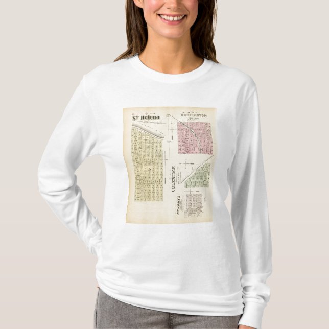 Camiseta St Helena, Nebraska (Frente)